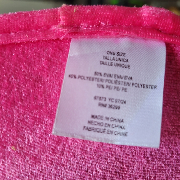 Vibrant Pink Sequinced Cowgirl Hat - Picture 6 of 6